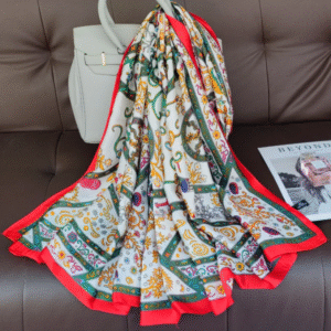 Whimsical Mystery Silk Scarf